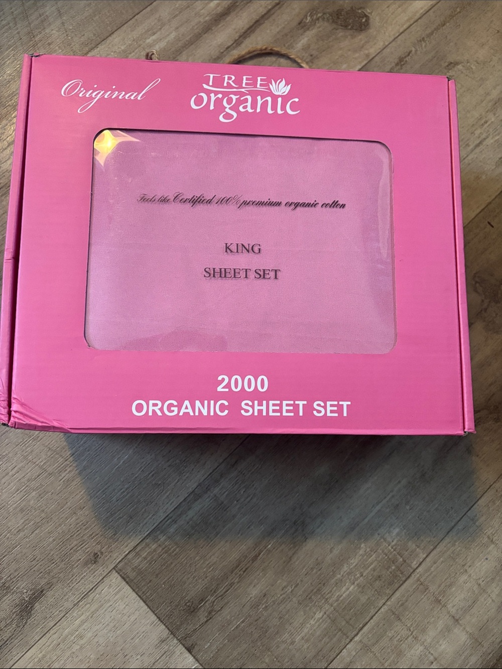 2000 King Sheet Set in Pink